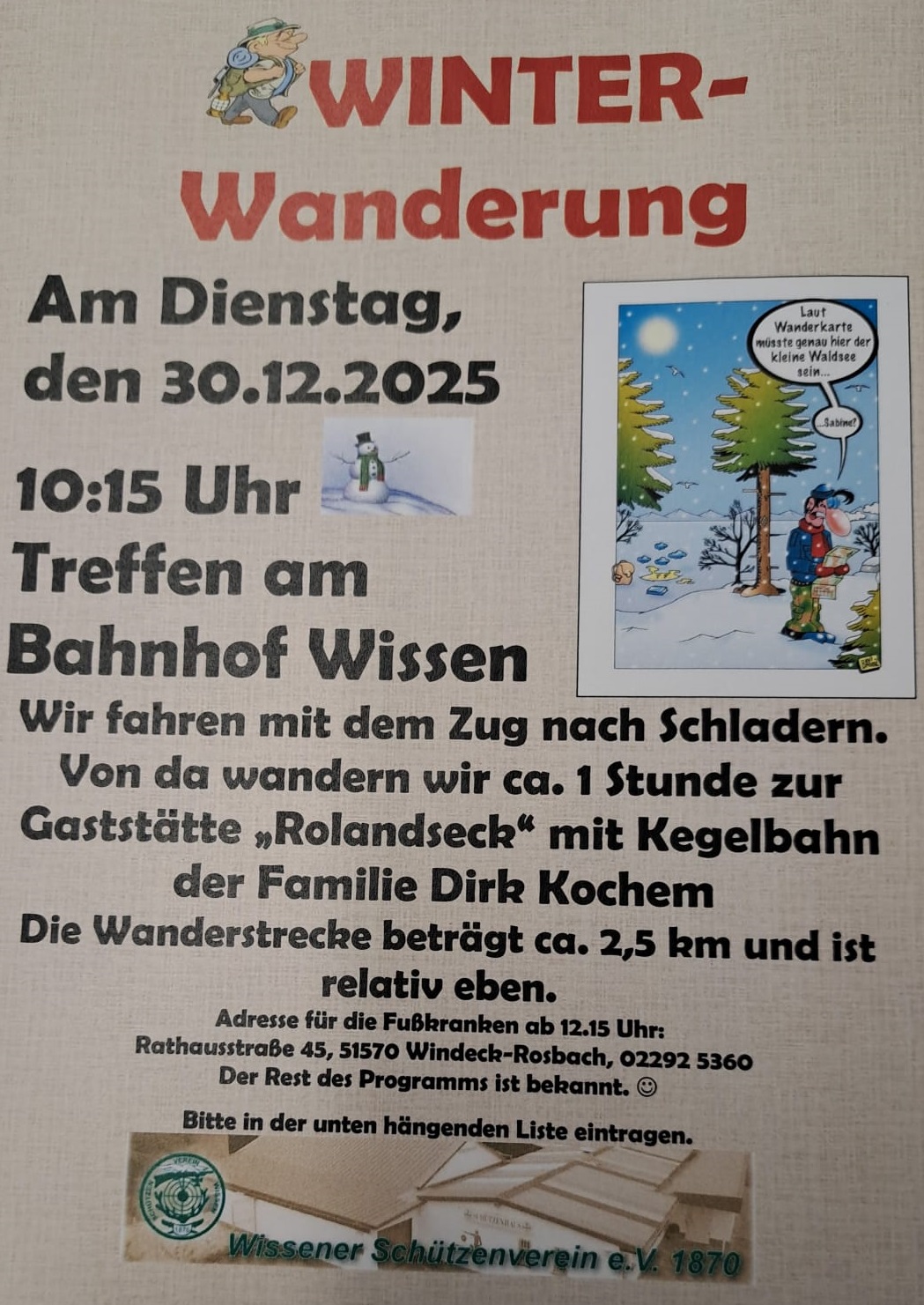 Winterwanderung