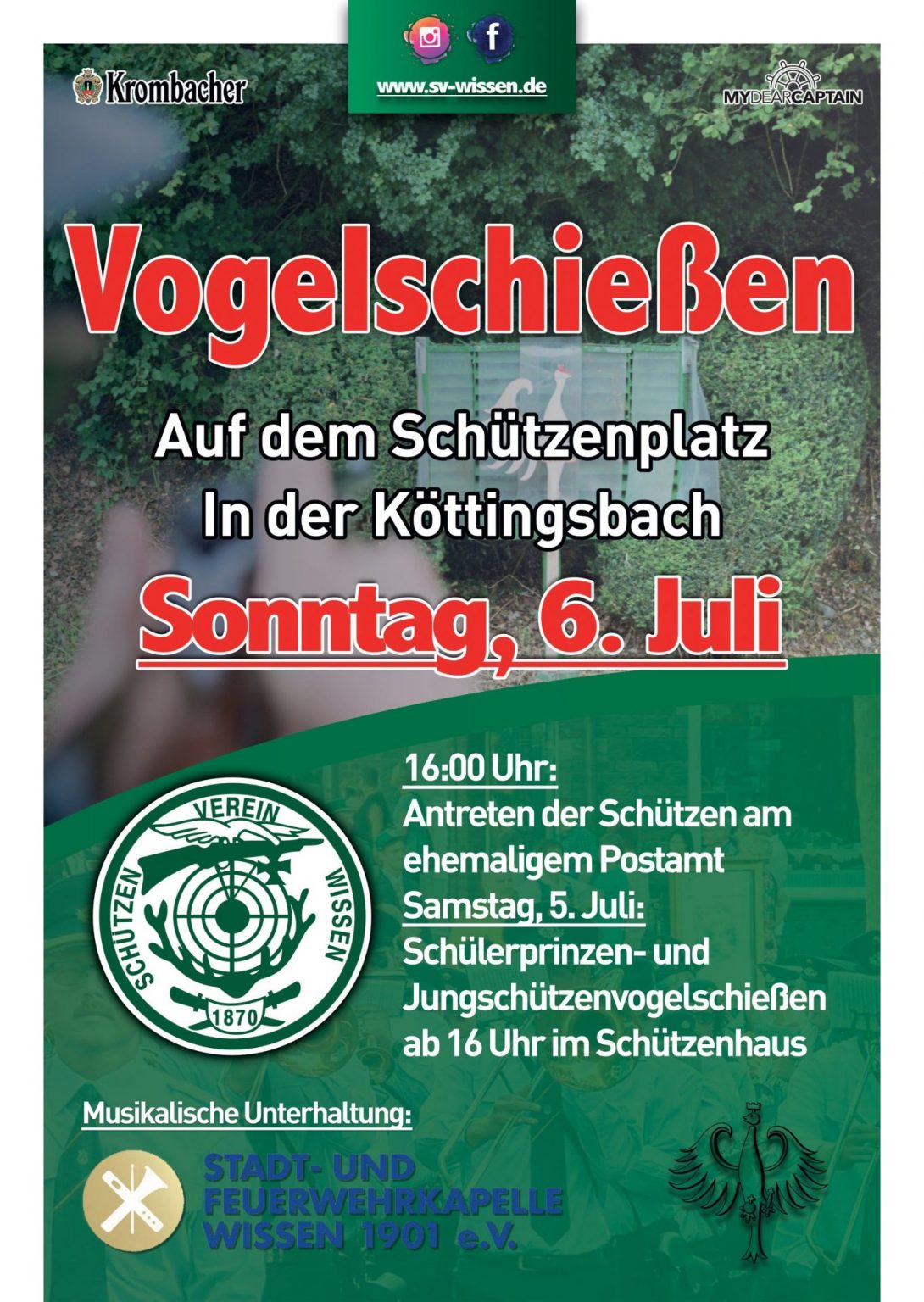 Schützenfest 2025 - Wissener Schützenverein e.V. 1870