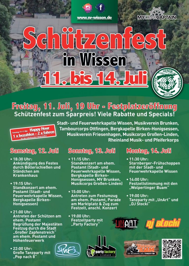 Schützenfest 2025 - Wissener Schützenverein e.V. 1870